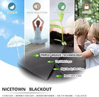 NICETOWN Heavy Weighted Outdoor Curtain Waterproof & Windproof, Thermal - Image 4