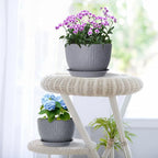 Large Flower Pots 12/10/9 inch, 3 Set Big Plant Pots - Image 7