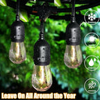 Lakumu Outdoor String Lights 96FT, Commercial Grade Heavy Duty Patio Lights - Image 4