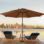 Blissun 9' Outdoor Patio Umbrella, Outdoor Table Umbrella, Yard Umbrella - Image 7