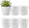 FaithLand 6-Pack 6-Inch Plastic Plant Pots by FaithLand