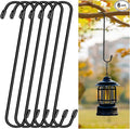 6 Pack 12 Inch Large S Hooks for Hanging Plants, Bird House, Kitchenware by Dpyrrhic