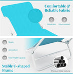 GYMAX Tanning Chair, 330lbs Capacity & Shoulder Strap, Portable Layout - Image 6
