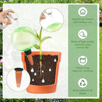 3pcs Large Plant Self Watering Globes, 17.5 oz Plastic Water Bulbs Top Fill - Image 3
