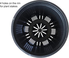 5 Gallon 10-Pack Nursery Pot Black Plastic Planters - Image 3