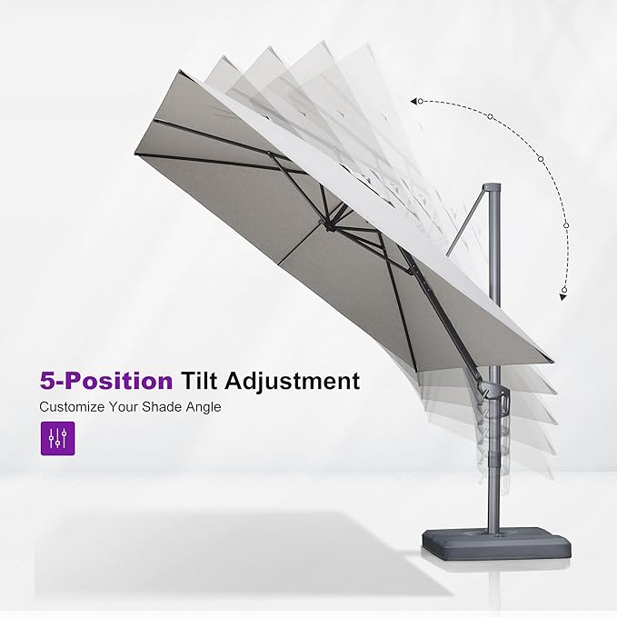 PURPLE LEAF 8 FT Outdoor Umbrella - Image 6