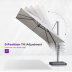 PURPLE LEAF 8 FT Outdoor Umbrella - Image 6