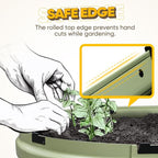 KING BIRD Raised Garden Bed Kit 2025 Upgraded 10-Minute Assembly Galvanized - Image 7