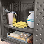 Suncast Patio Plastic Storage and Prep Station - Image 6