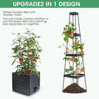 MQUPIN Tomato Planter Box with Trellis - Image 5