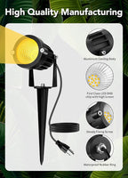 Low Voltage Landscape Lighting Kit: 4-IN-1 LED Low Voltage Landscape Lights - Image 3