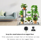 Twhep Metal Plant Stand, 5 Tiers Multifunctional Plant Stands - Image 5