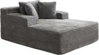 Garvee 50" Oversized Chaise Lounge Indoor Boneless Couch - Image 8