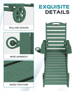 Ciokea Lounge Chair Outdoor, Oversized Chaise Lounge Chair - Image 5