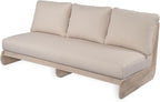 Christopher Knight Home Poppy Acacia Wood Outdoor 3 Seater Sofa - Image 5