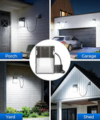 CINOTON 30W Plug in LED Wall Pack Light - Image 7
