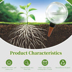9 Pack Self Watering Globes for Indoor Plant Plastic Water Bulbs 17.5 oz - Image 3