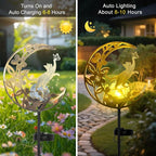 JOBOSI Solar Moon Cat Decorative Gift, Solar Moon Cat Ground Stake Light - Image 5