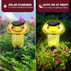 Easter Solar Pathway Lights Outdoor Decorative 4 Pack, Valentines Day Halloween - Image 3