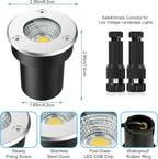 LED Landscape Lights, 12 Pack 7W Ground Lights - Image 4