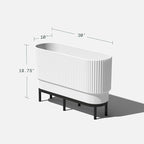 Veradek Demi Series Raised Long Planter - Image 2