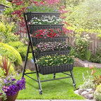 SEJOV 4FT Vertical Raised Garden Bed, 5-Tier Vertical Garden Planter - Image 9