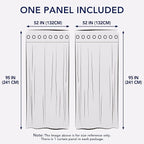 PureFit Outdoor Curtains for Patio Waterproof Weatherproof, UV and Fade - Image 6