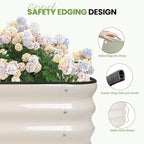 G GOOD GAIN 4-in-1 Adjustable Raised Garden Bed Kit | Galvanized Planter Boxes - Image 3