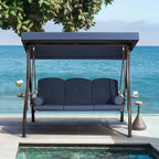 HOMREST 3 Person Outdoor Porch Swing by HOMREST