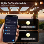 addlon 200FT Smart Outdoor String Lights - Image 5