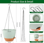 GARDIFE Large Hanging Planter, 12 inch Hanging planters - Image 2