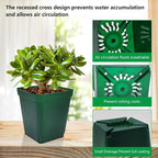 Square Nursery Seedling Pot 3.5 Inches 90 Pcs, Small Nursery Pot Plastic Thick - Image 4
