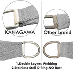 KANAGAWA Sun Shade Sail 10'x13' Gray Rectangle UV Block Canopy Awning Shelter - Image 4