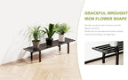 Zhongma One Tier Metal Plant Stand Heavy Duty Plant Holder - Image 4