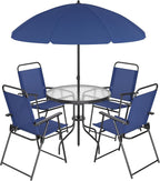 Shintenchi 6 Piece Patio Dining Set - Image 8