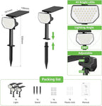 Lepro Solar Decorative Spot Lights 4 Pack, Cool White Modern Accent Lights - Image 9