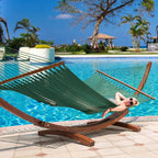 Lazy Daze Hammocks 10.5 FT Double 2 Person Caribbean Rope Hammock, Hand Woven - Image 8