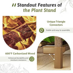 Plant Stand Indoor Outdoor 63" Tall Plant Shelf - Image 4