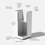 Veradek Block Series Pedestal Planter - Image 2