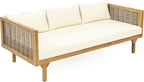 Christopher Knight Home Claremont Patio Sofa and Coffee Table Set, 2 Piece - Image 10