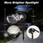 Solar Spot Lights Outdoor Waterproof IP68, RGB Colors Changing Solar Lights - Image 7
