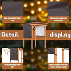 Universal Pergola Replacement Canopy Outdoor Canopy Shade Cover Waterproof - Image 3