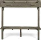 Christopher Knight Home Caribbean Outdoor Acacia Wood Balcony Bar Table - Image 10