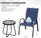 Patio Table and Chairs Set - Image 3