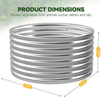 4 Pack Tall 2x2x1.5FT Round Raised Beds - Image 6