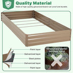 ONCEMORE Galvanized Raised Garden Bed - Image 3