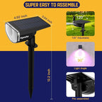 Kyosho Solar Color Spot Lights Outdoor, 9 Lighting Modes Halloween Christmas - Image 6
