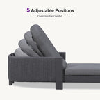 PURPLE LEAF 3-Piece Outdoor Chaise Lounge Set - Image 5