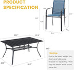 VICLLAX 7 Pieces Patio Dining Set - Image 7