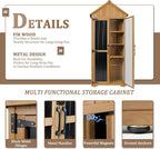 PetsCosset Outdoor Storage Cabinet Waterproof, Outdoor Storage Shed - Image 4
